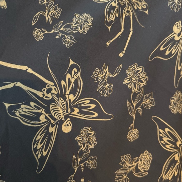 Thorn and Fable Goth Fairy Butterfly Skeleton Skirt Sz L - Picture 3 of 6